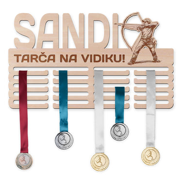 Obešalnik za medalje - Lokostrelstvo, moški 