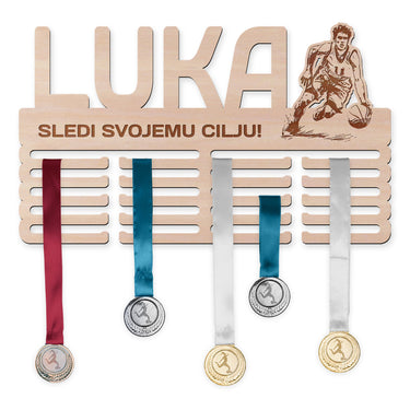 Obešalnik za medalje - Košarka, moški 