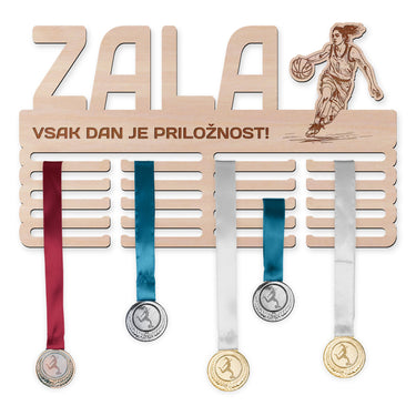 Obešalnik za medalje - Košarka, ženska 