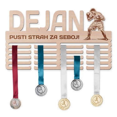 Obešalnik za medalje - Boks, moški 