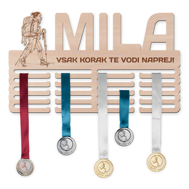 Obešalnik za medalje - Pohodnica