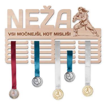 Obešalnik za medalje - Judo, ženska 