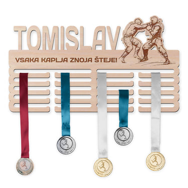 Obešalnik za medalje - Kickbox, moški 