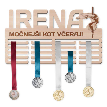Obešalnik za medalje - Pole dance 