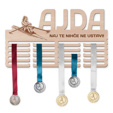 Obešalnik za medalje - Veslanje, ženska 