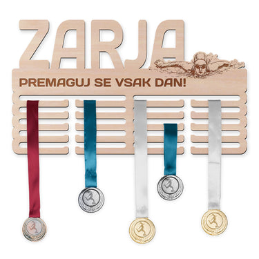 Obešalnik za medalje - Plavanje, ženska 