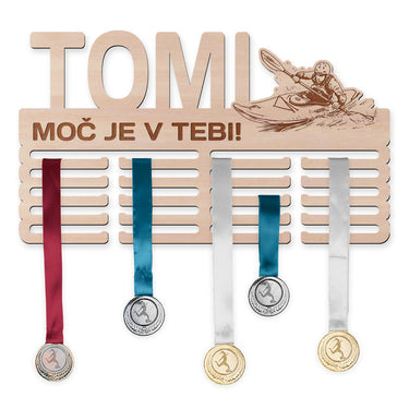 Obešalnik za medalje - Vodni slalom, moški 
