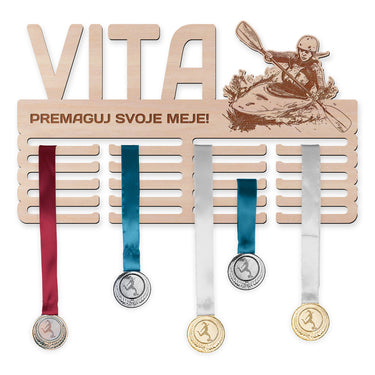 Obešalnik za medalje - Vodni slalom, ženska 