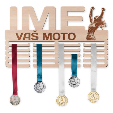 Obešalnik za medalje z lastnim motivom 