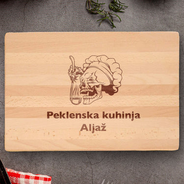 Gravirana masivna deska, Gospodar kuhinje 3 